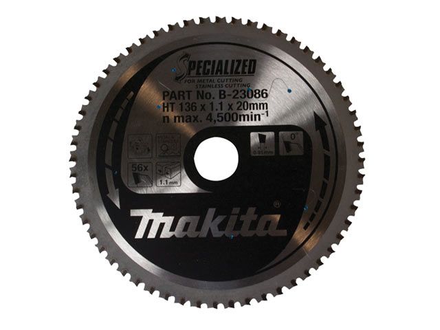 Katkaisulaikka metalli Makita; 305x1,95x25,4 mm; Z100; -5°