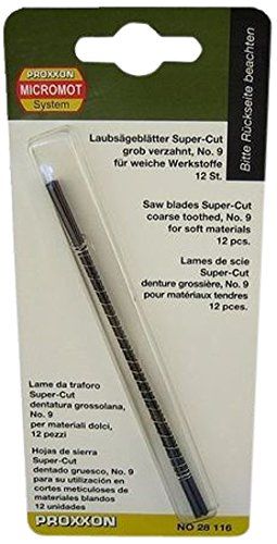 Super-Cut terät Proxxon 28116 No. 9