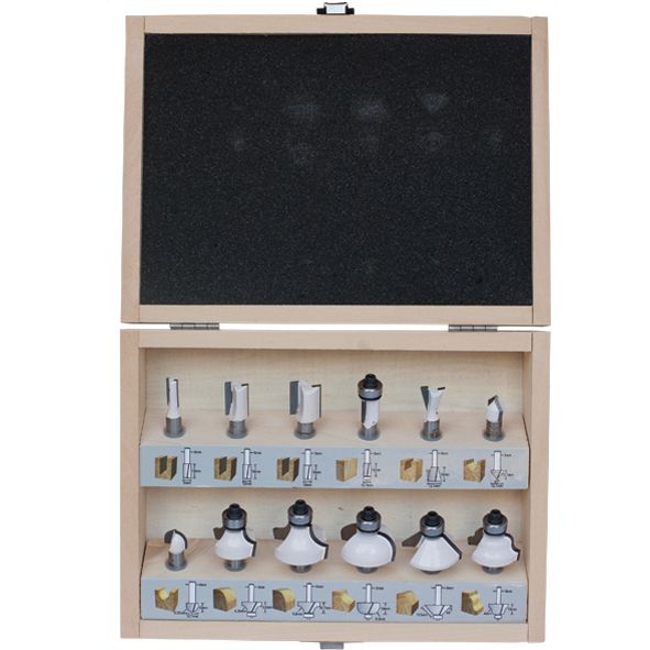 Jyrsinteräsarja  D-53556; 12 kpl.