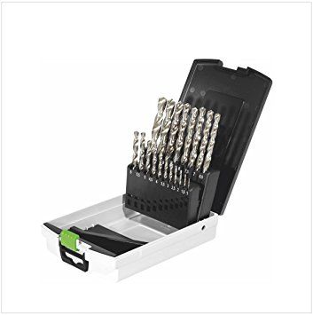 Metalliporanteräsarja Festool HSS D 1-10 Sort/19x; 1-10 mm; 19 kpl.