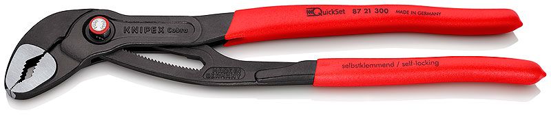 Putkipihdit Cobra QuickSet Knipex 8721300; 300 mm