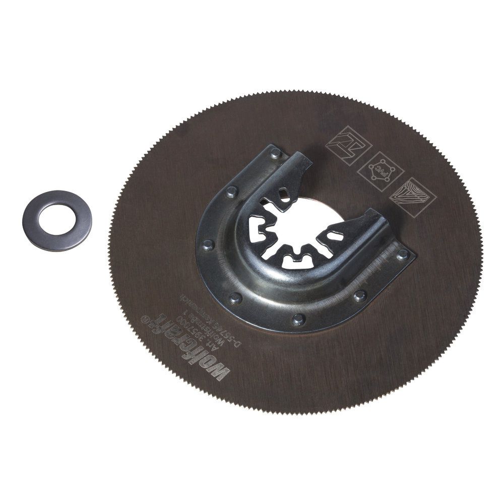 Pyöreä segmenttisahanterä Wolfcraft 3957000; 100 mm
