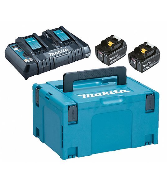 Tarvikesarja Makita Powerpack 18V 2 x 5,0 Ah