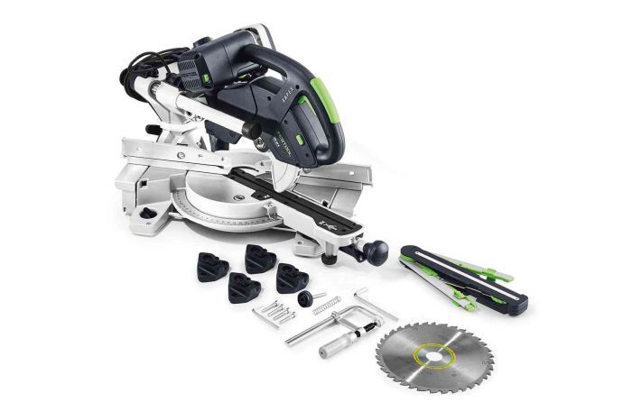 Katkaisu- ja jiirisaha Festool KS 60 E-Set KAPEX