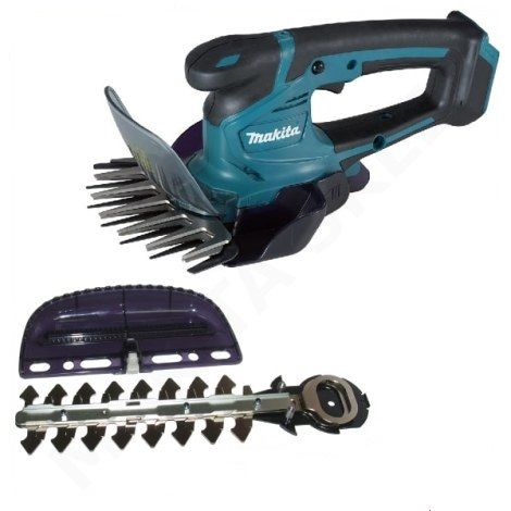 Akkupuutarhaleikkuri ja -ruohosakset -setti ; 11cm terä Makita UM600DZX; 12 V akkukäyttöinen; 8 cm pituus (ilman akkua ja laturia)