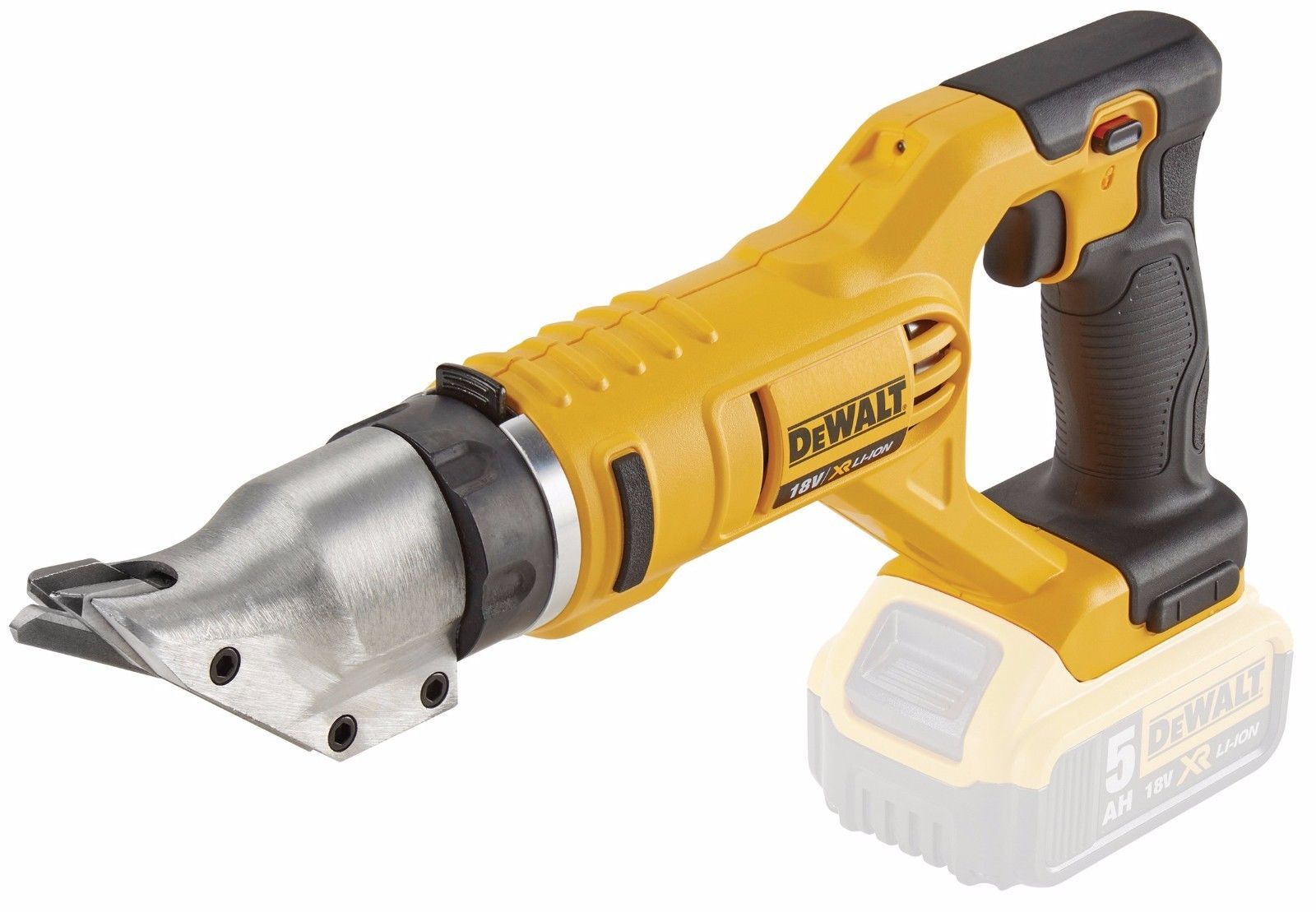Akkukäyttöinen metallileikkuri  DeWalt DCS491N-XJ; 18 V (ilman akkua ja laturia)