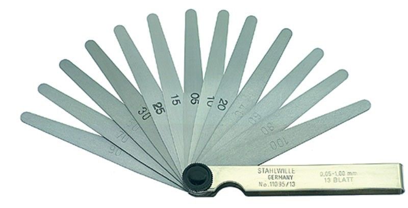 Rakotulkki Stahlwille 11095/13; 0,05-1 mm; 13 kpl.