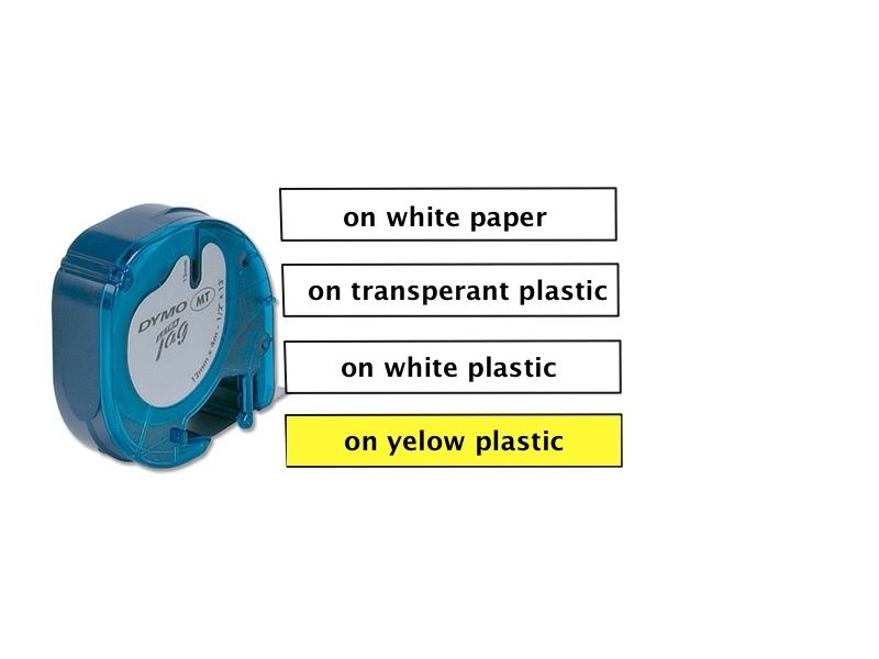 Merkkausteippi Irwin LetraTag S0721570; 12 mm