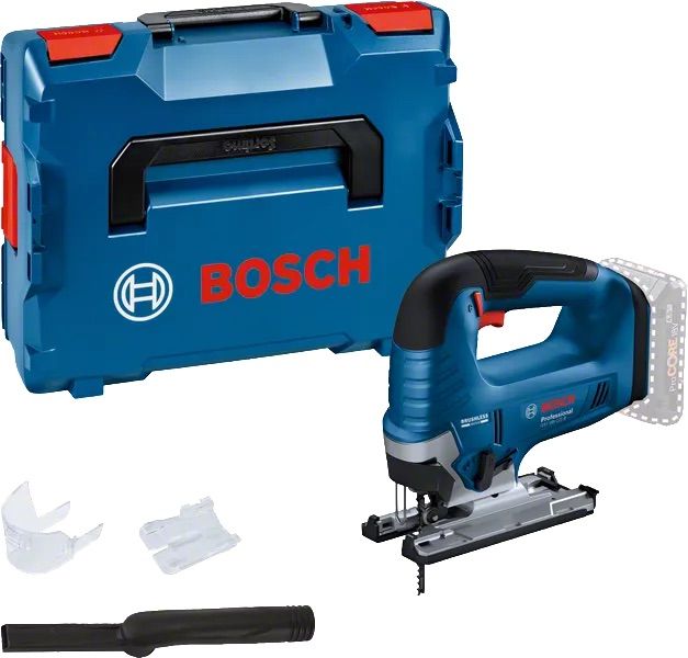 Akkupistosaha Bosch GST 18V-125 B Solo; 18 V (ilman akkua ja laturia) + L-BOXX