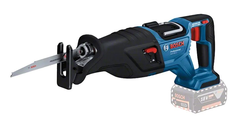 Akkupuukkosaha Bosch GSA 185-LI Professional; 18 V (ilman akkua ja laturia)