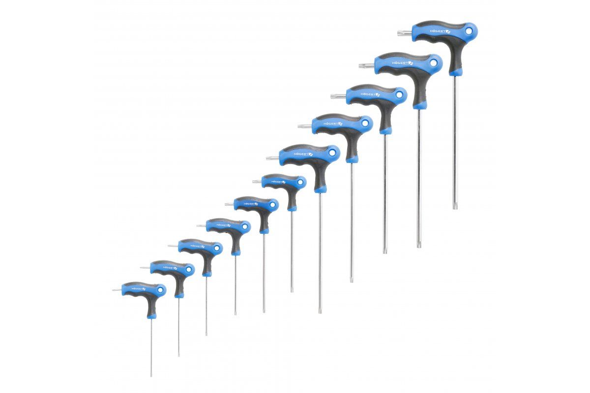 Yhdistelmäavainsarja Hogert HT1W881; 10 kpl.