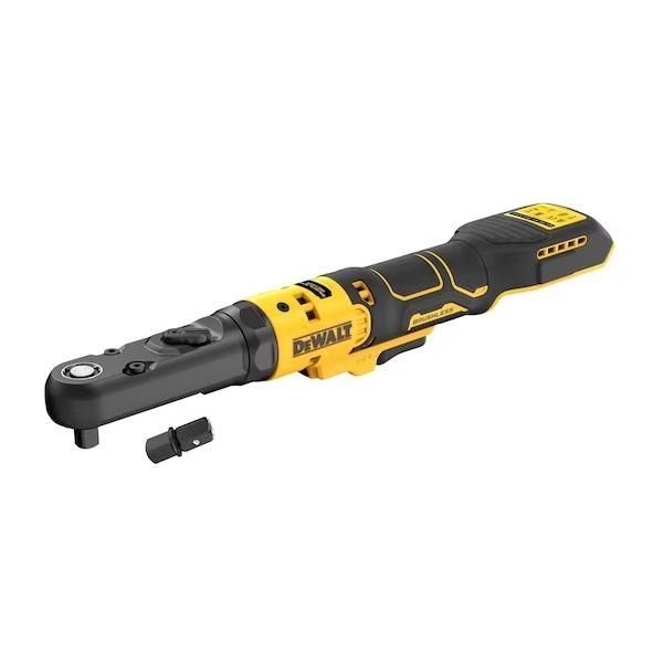 Akkukäyttöinen räikkä DeWalt DCF510N-XJ; 102 Nm; 1/2''; 3/8''; 18 V (ilman akkua ja laturia)