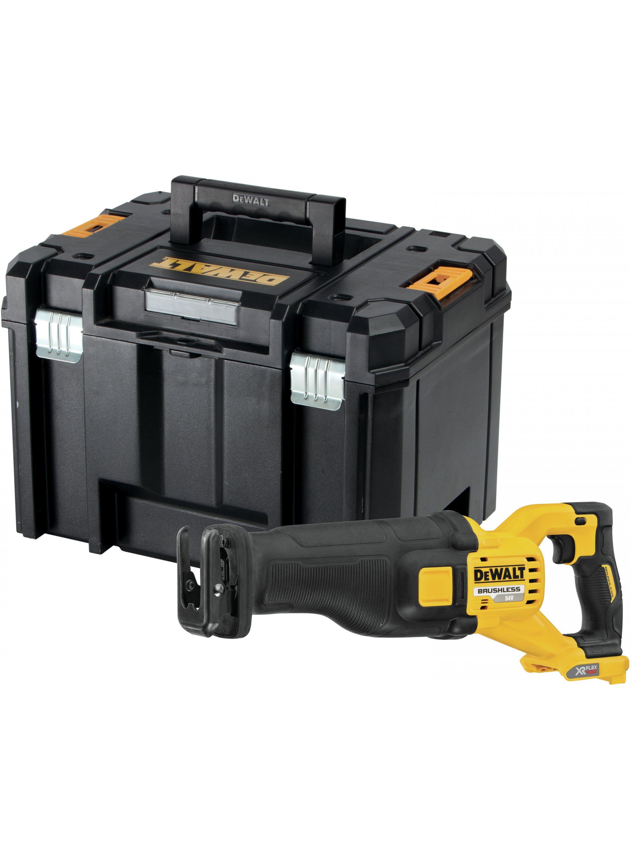 Akkupuukkosaha DeWalt DCS389NT-XJ; 54 V (ilman akkua ja laturia)