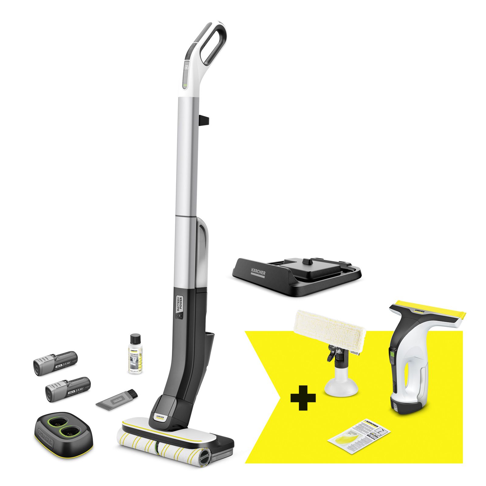 Kuumavesipesuri Karcher FC 4-4 + WV 4-4 SET