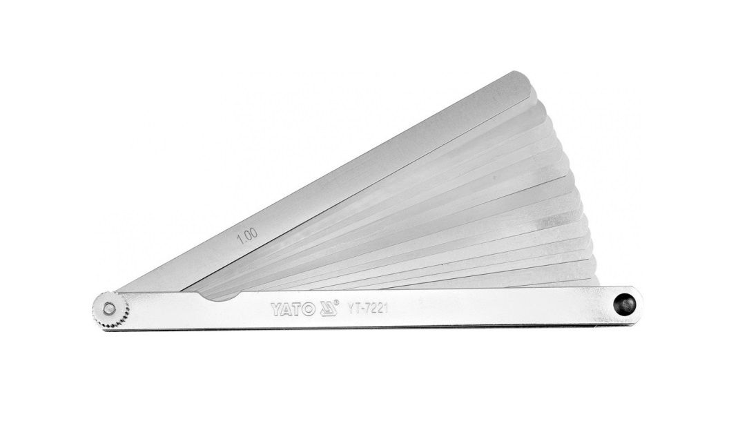 Rakotulkki Yato YT-7221; 0,02-1,0 mm; 17 kpl.