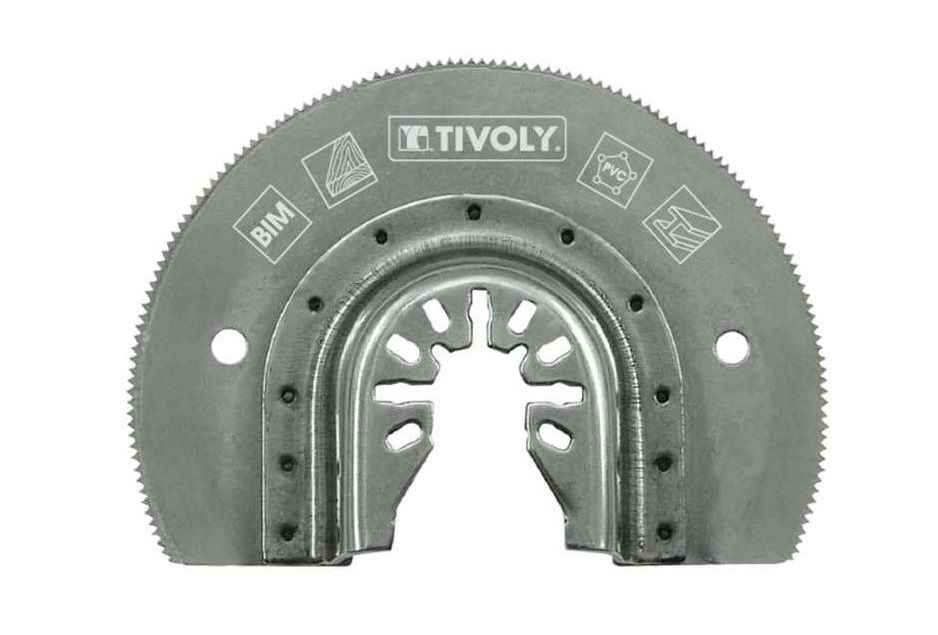 Puolipyöreä segmenttisahanterä Tivoly XT512120001; 87 mm