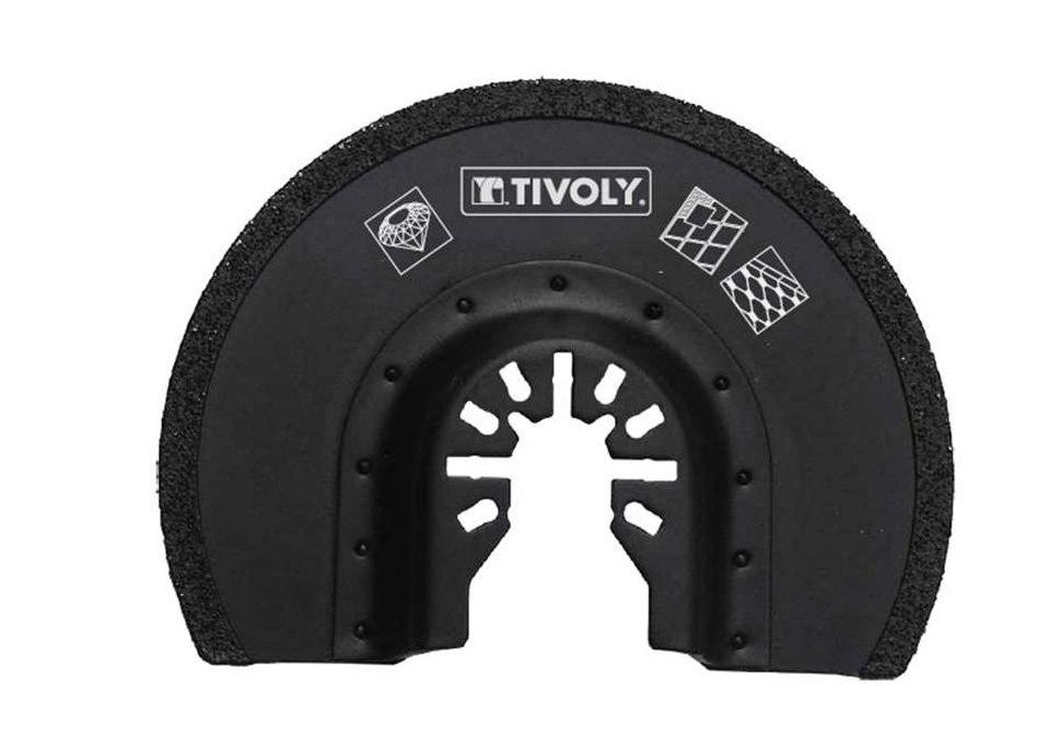 Puolipyöreä segmenttisahanterä Tivoly XT512520004; 87 mm
