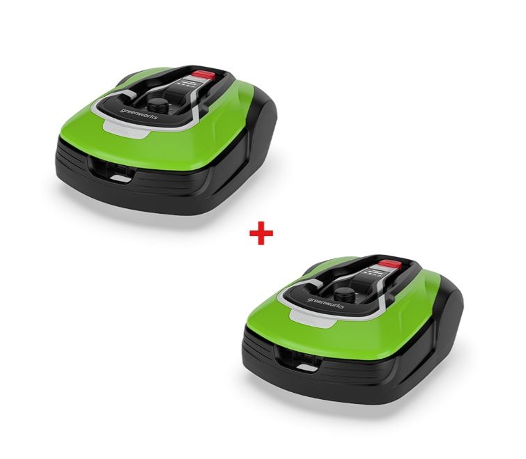 Robottiruohonleikkuri Greenworks OPTIMOW15; 2 kpl.