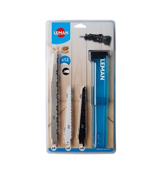 Puukkosahanterä LEMAN 7750.12; 12 kpl.