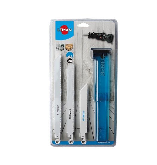 Puukkosahanterä LEMAN 7750.12BIM; 12 kpl.