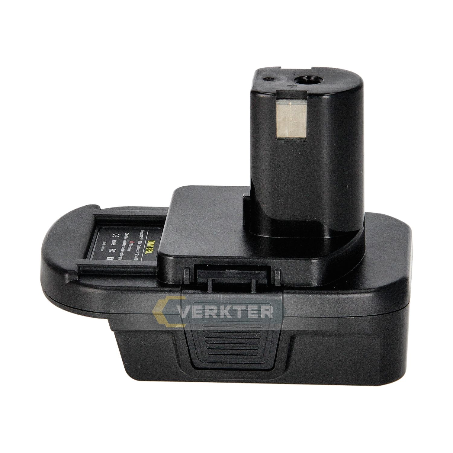 Akkuadapteri Ahlio; Dewalt/Milwaukee Ryobi; tarkoitettu vain 18 V