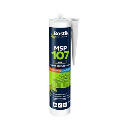 Liima Bostik MSP 107; 290 ml; Valkoinen