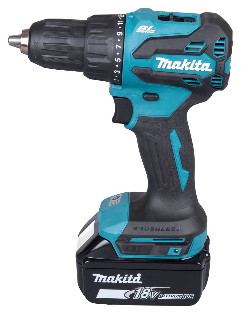 Iskupora / ruuvinväännin Makita DHP490Z; 18 V (ilman akkua ja laturia)
