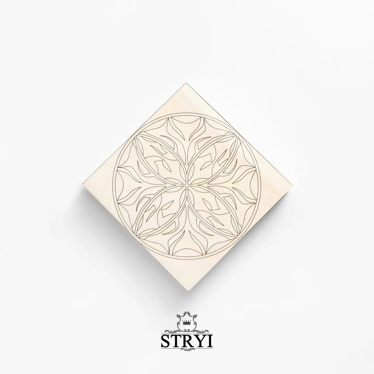 Puinen lusikka-aihio STRYI; 100x100x20 mm;