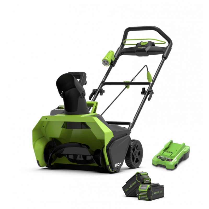 Lumilinko Greenworks GD40STK4X; 40 V; 2x4,0 Ah akku