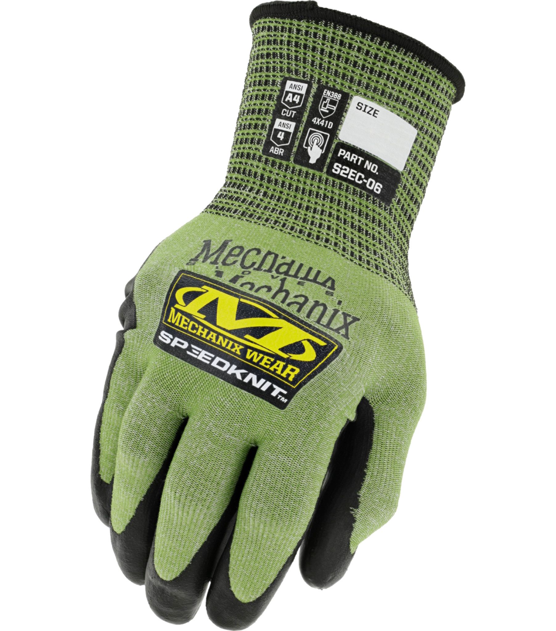 Työkäsineet Mechanix Wear SpeedKnit S2EC06; L