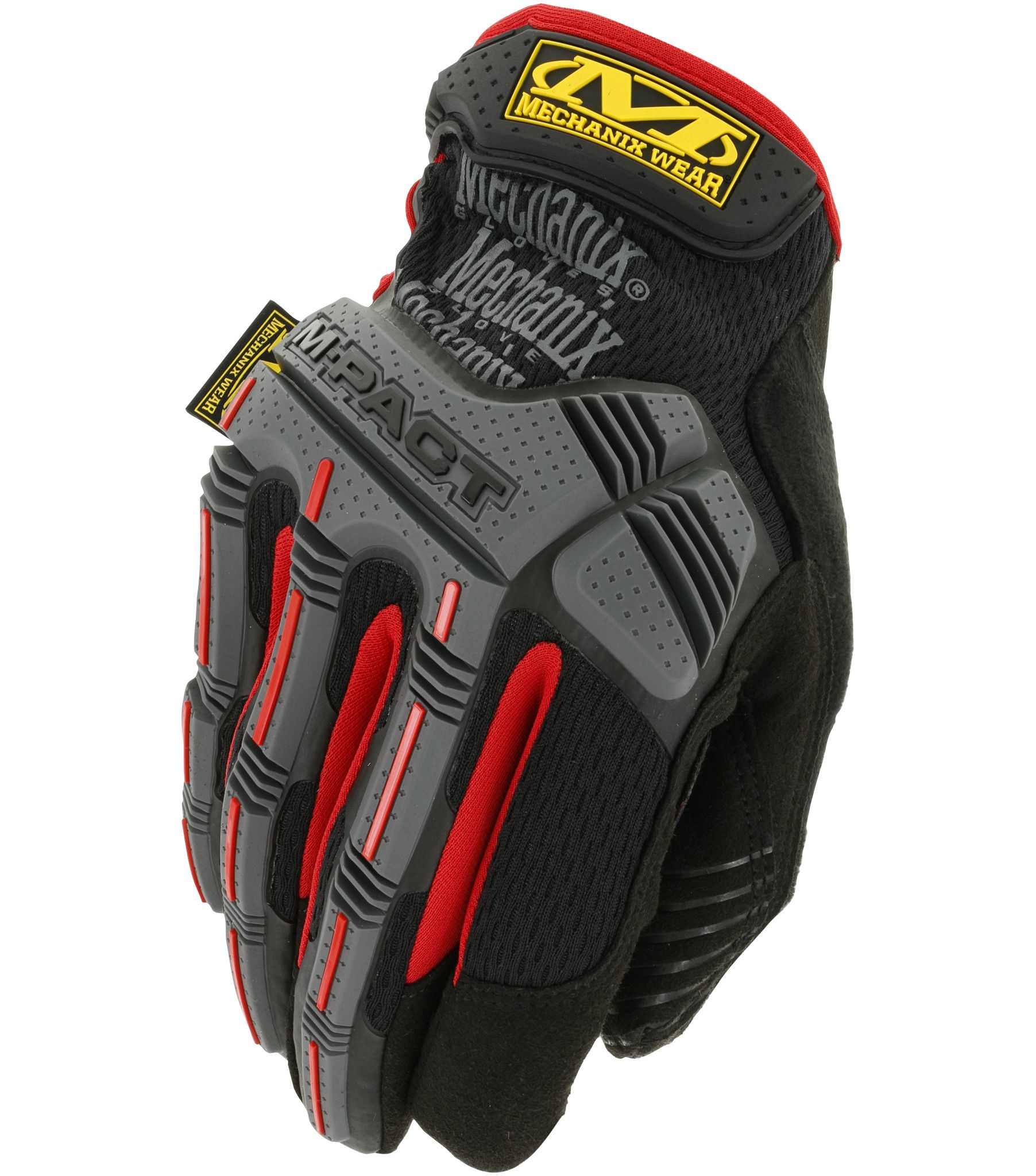 Työkäsineet Mechanix Wear M-Pact Red/Black; S