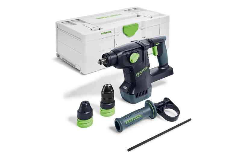 Poravasara Festool KHC 18 EB-Basic; 18 V; 2,6 J; SDS-plus (ilman akkua ja laturia)