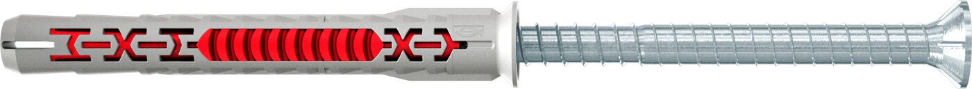 Ruuvit tapeilla Fischer DuoXpand; TX30; 8,0x80 mm; 4 kpl.