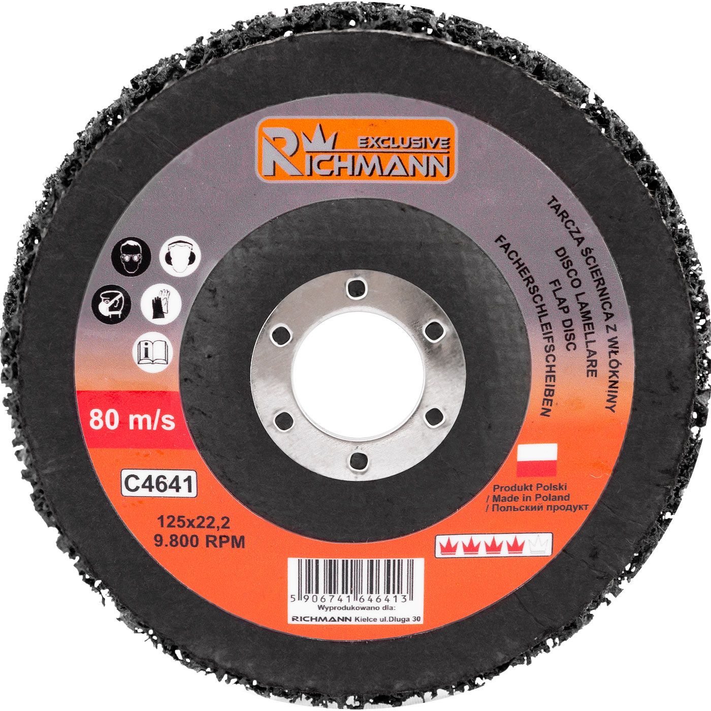 Puhdistuskarhunkieli Richmann C4641; 125 mm