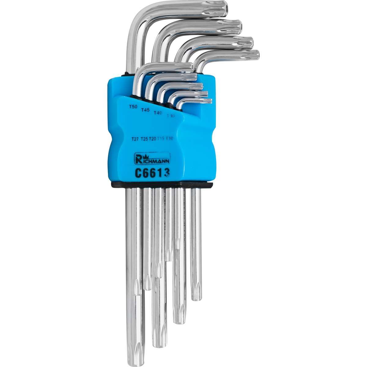 Kuusiokoloavain Richmann C6613; T10-T50; 9 kpl.