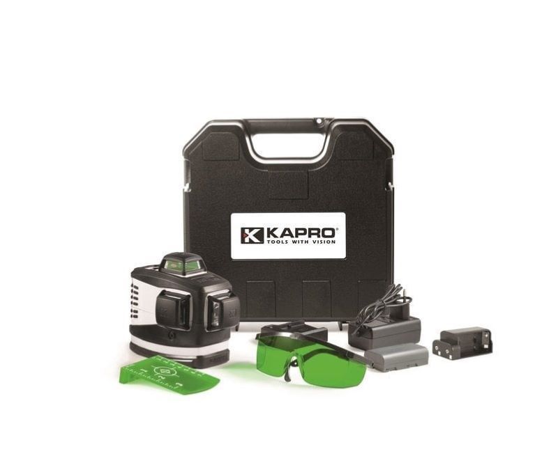 Ristilinjalaser Kapro 883HG ProLaser 3D + tarvikkeet