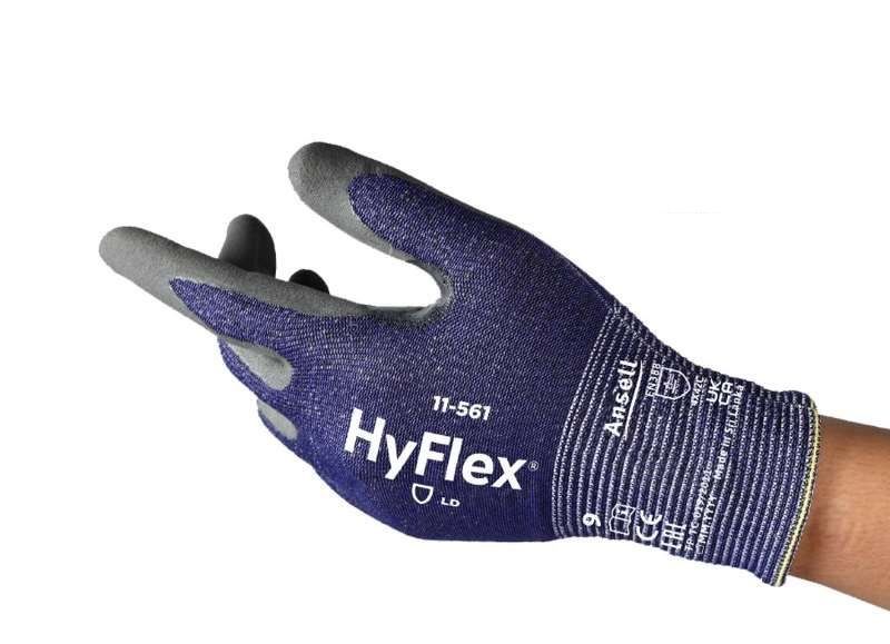 Työkäsineet Ansell HyFlex 11-561; 9 koko