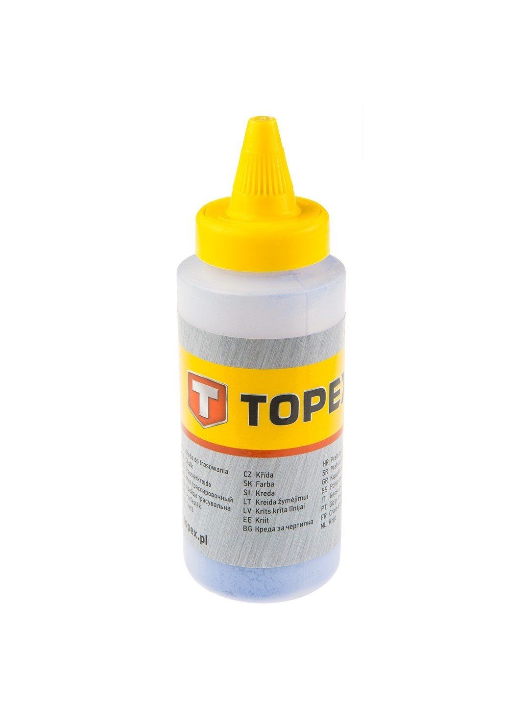 Merkintäliitu täyttöpakkaus, liitulanka / mittanauha Topex 30C617; 115 g; punainen