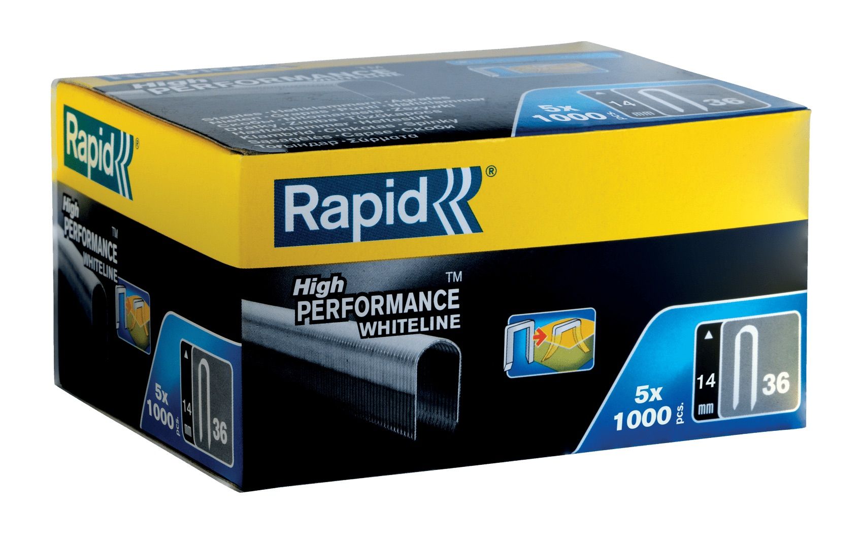 Niitit Rapid 11886911; 14 mm; 5000 kpl.; tyyppi 36