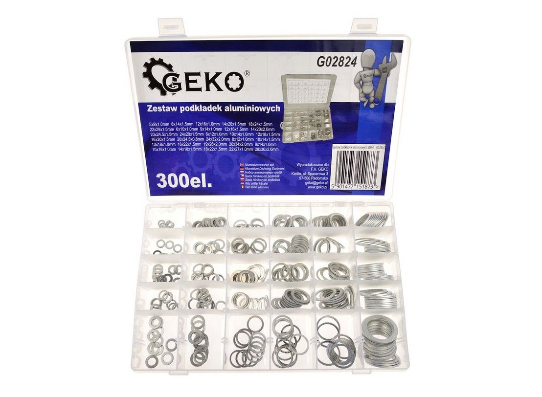 Setti Geko G02824; 300 kpl.