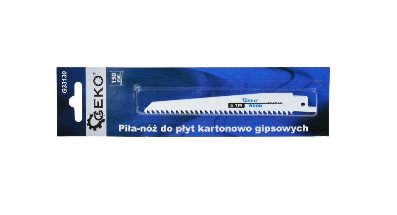 Puukkosahanterä Geko G33130; 150 mm; 5 kpl.