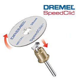 SpeedClic aloituspakkaus Dremel SC406 pidike + metallista leikkuulaikkaa