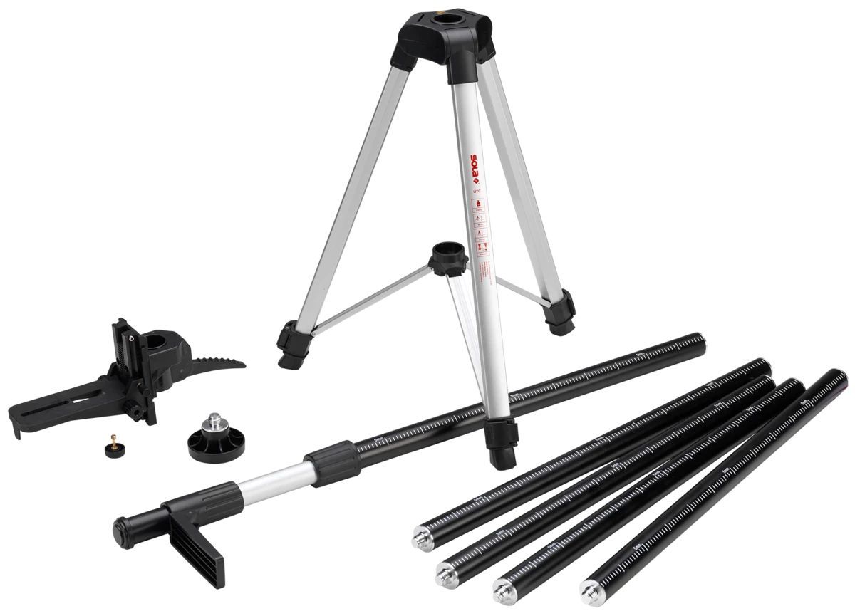 Yksijalkainen kiinnitysjalusta Sola UTC; 60-315 cm