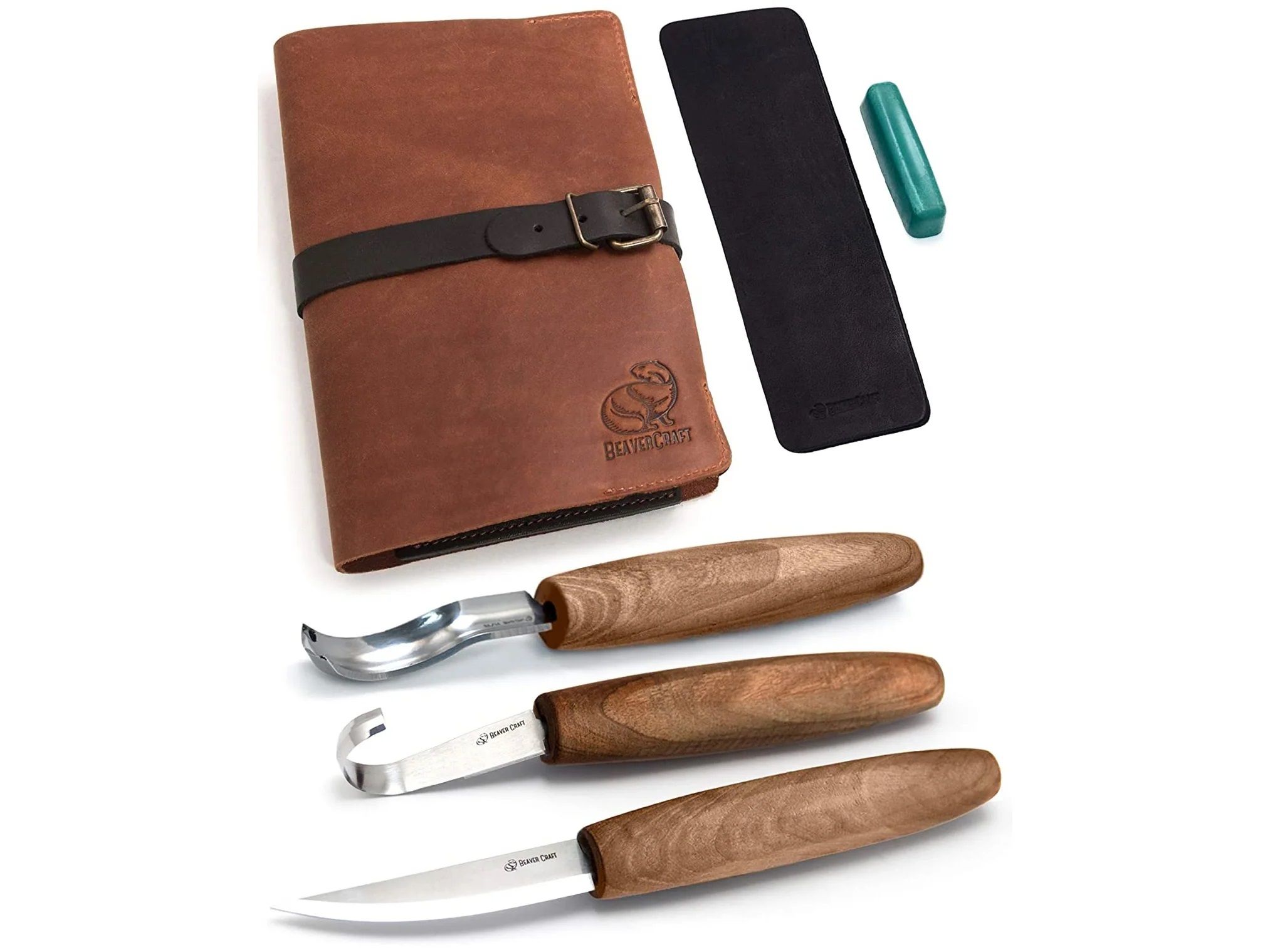 Veistosarja BeaverCraft S14X; lusikoiden ja muiden puutuotteiden veistämiseen