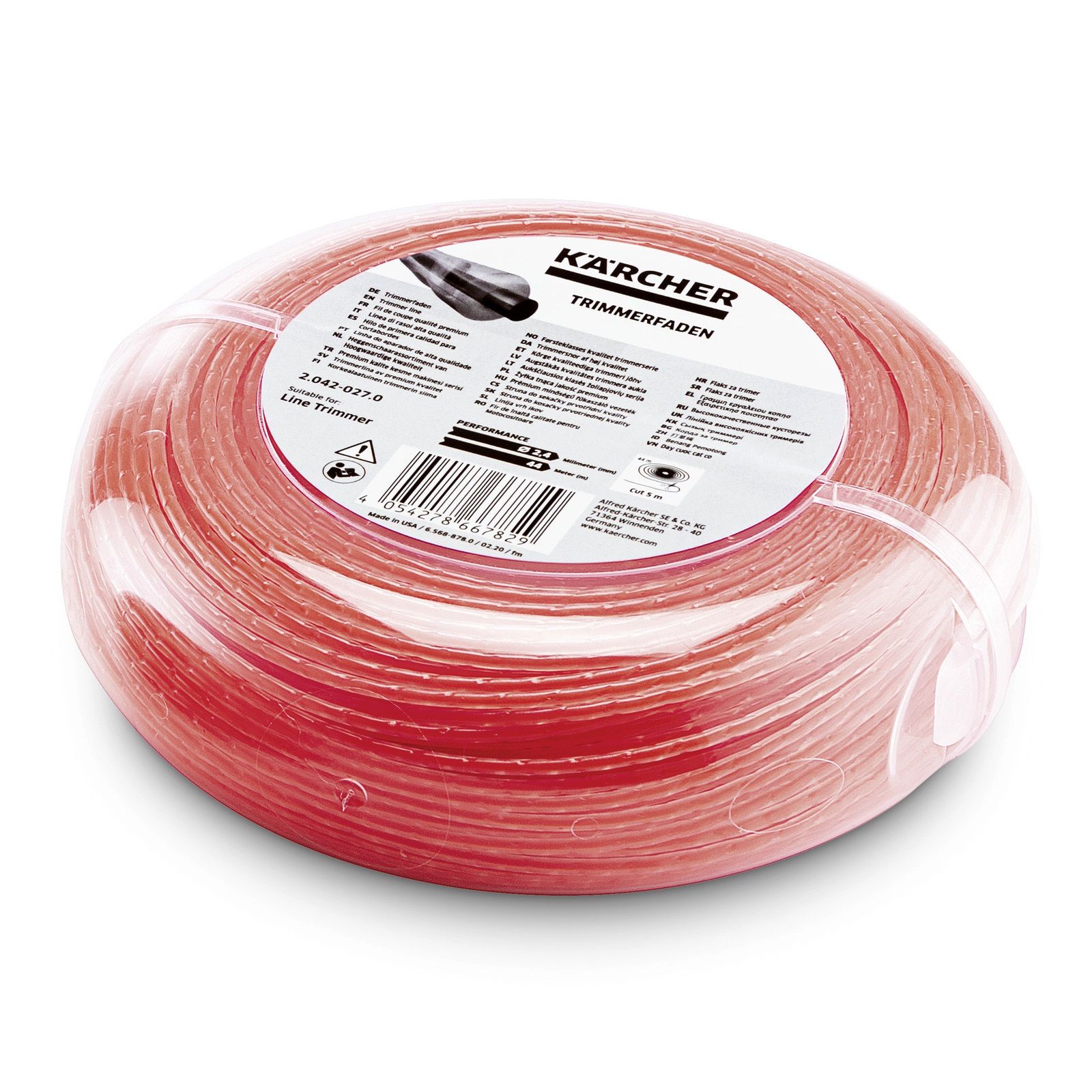 Leikkuulanka Karcher 2.042-027.0; 2,4 mm; 44 m