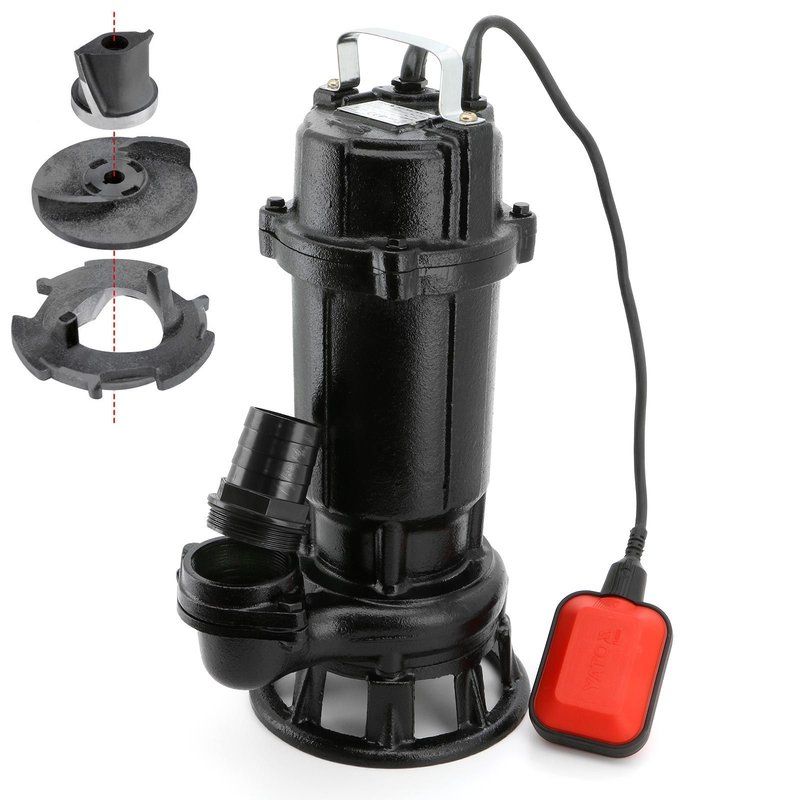 Uppopumppu likavedelle Yato YT-85350; 750 W