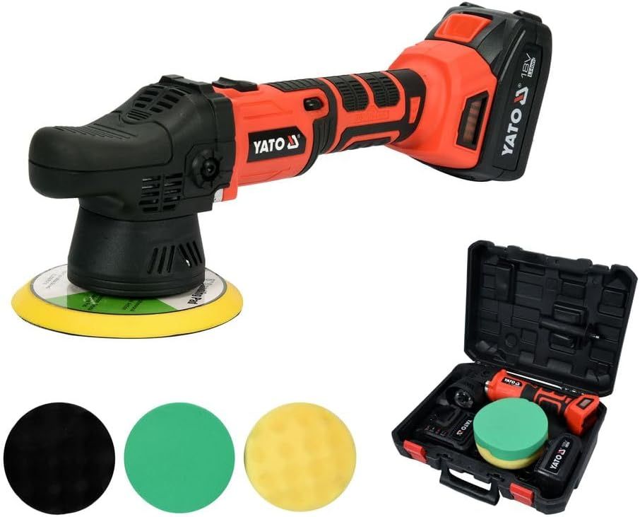 Kiillotuskone Yato YT-82920; 18 V; 1x3,0 Ah akku