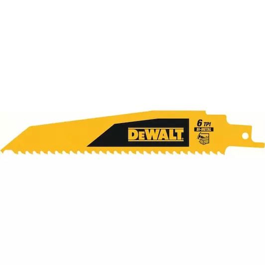 Puukkosahanterä DeWalt DT90380-QZ; 152 mm; 5 kpl.