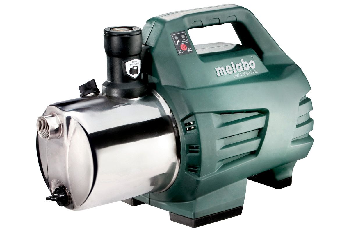 Vesiautomaatti kotikäyttöön Metabo HWA 6000 Inox; 1300 W