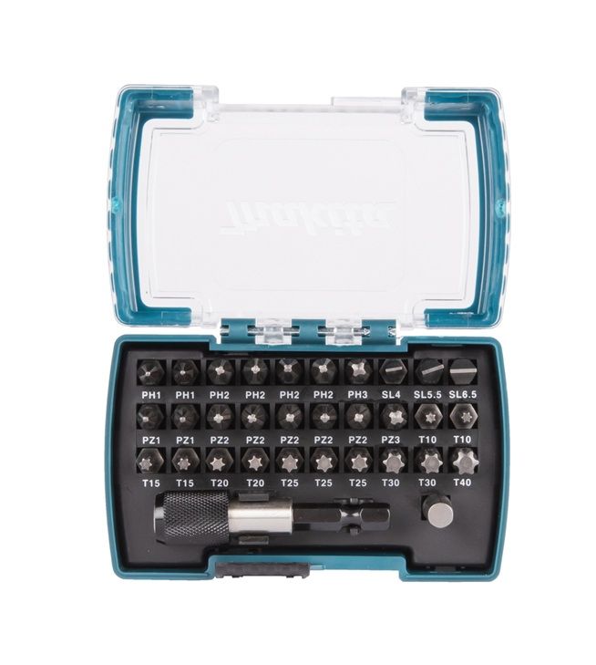 Tarvikesarja Makita D-74762; 32 kpl.